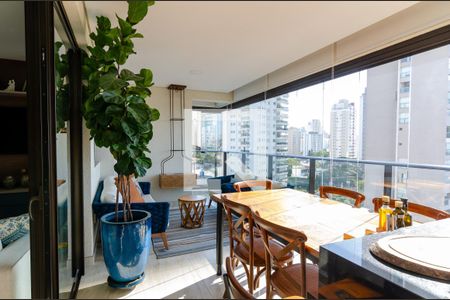 Varanda de apartamento para alugar com 2 quartos, 100m² em Campo Belo, São Paulo