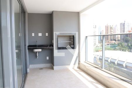 Varanda da sala  de apartamento à venda com 3 quartos, 114m² em Cambuí, Campinas