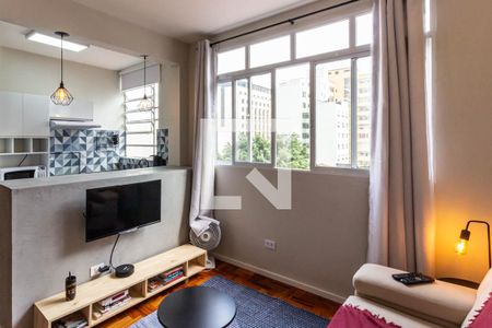 Studio - Sala de kitnet/studio à venda com 1 quarto, 30m² em Bela Vista, São Paulo