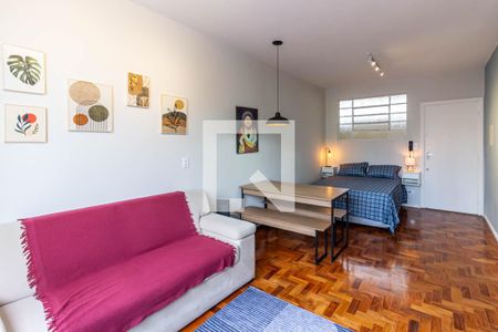 Studio - Sala de kitnet/studio à venda com 1 quarto, 30m² em Bela Vista, São Paulo