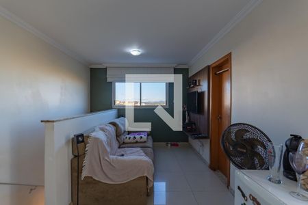 Sala de apartamento à venda com 3 quartos, 130m² em Vila Cloris, Belo Horizonte