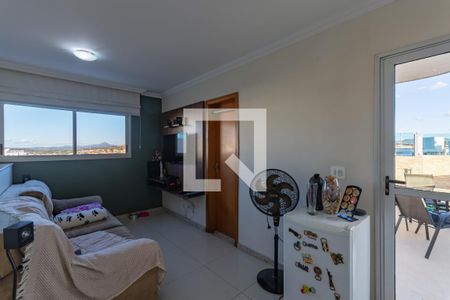 Sala de apartamento à venda com 3 quartos, 130m² em Vila Cloris, Belo Horizonte