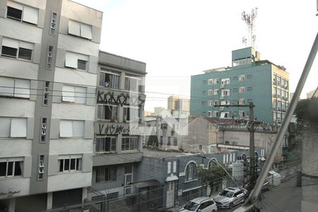 Vista da Sala de apartamento à venda com 1 quarto, 40m² em Centro Histórico, Porto Alegre