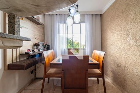 Sala de Jantar de apartamento à venda com 2 quartos, 104m² em Vila Lutécia, Santo André