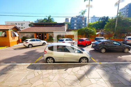 vista da Sala de apartamento à venda com 2 quartos, 55m² em Petrópolis, Porto Alegre