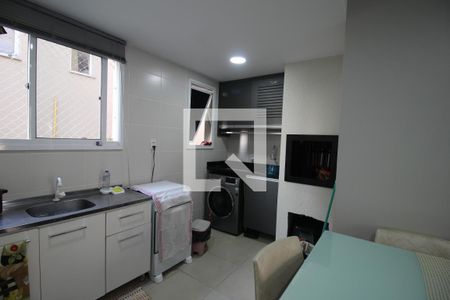 Cozinha e Área de Serviço de apartamento à venda com 2 quartos, 48m² em Olaria, Canoas