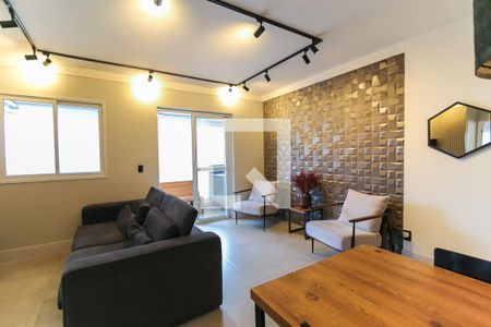 Sala de apartamento para alugar com 2 quartos, 69m² em Vila Andrade, São Paulo