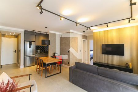 Sala de apartamento para alugar com 2 quartos, 69m² em Vila Andrade, São Paulo