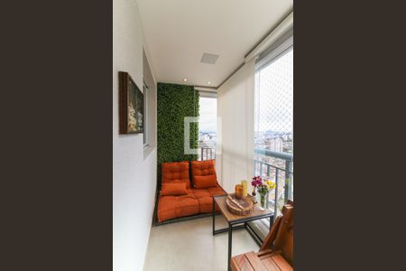 Varanda da Sala de apartamento para alugar com 2 quartos, 69m² em Vila Andrade, São Paulo