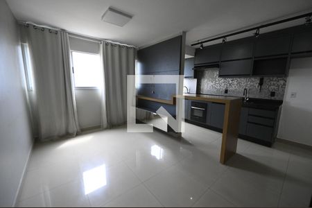 Sala de apartamento para alugar com 2 quartos, 60m² em Vila Rosa, Goiânia