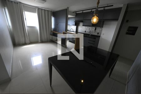 Sala de apartamento para alugar com 2 quartos, 60m² em Vila Rosa, Goiânia