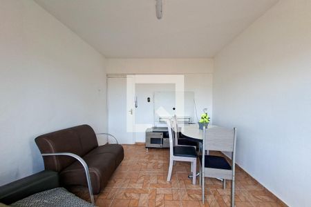 Sala de apartamento para alugar com 1 quarto, 43m² em Jardim Imperador, Praia Grande