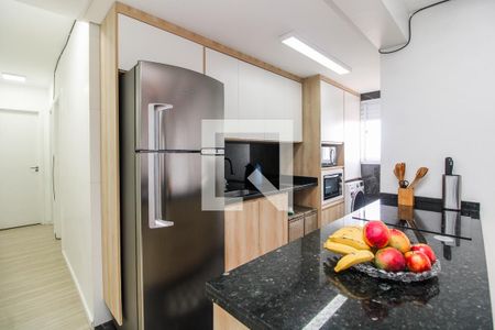 Cozinha de apartamento à venda com 2 quartos, 62m² em Jardim Matarazzo, São Paulo