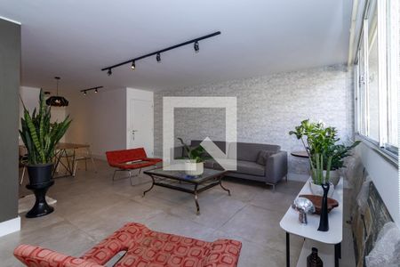 Sala de apartamento à venda com 2 quartos, 140m² em Itaim , São Paulo