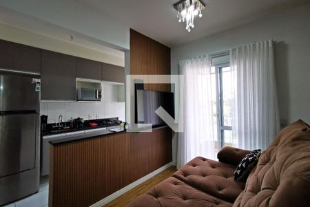 Sala de apartamento à venda com 2 quartos, 58m² em Jardim Tereza Cristina, Jundiaí