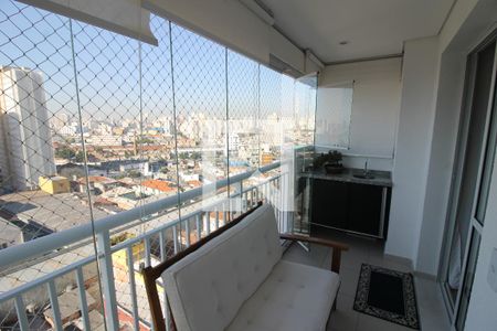Varanda de apartamento à venda com 1 quarto, 46m² em Brás, São Paulo