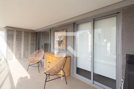 Varanda de apartamento para alugar com 1 quarto, 65m² em Vila Nova Conceição, São Paulo