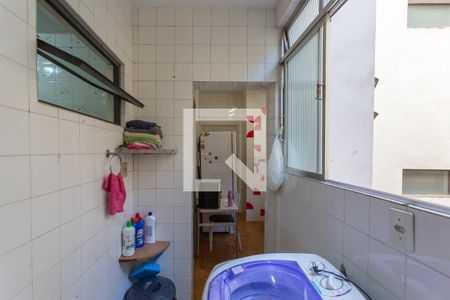 Área de Serviço de apartamento à venda com 2 quartos, 75m² em Centro, Belo Horizonte