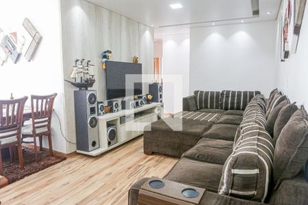 Sala - Sala de Jantar de apartamento à venda com 3 quartos, 96m² em Vila Scarpelli, Santo André