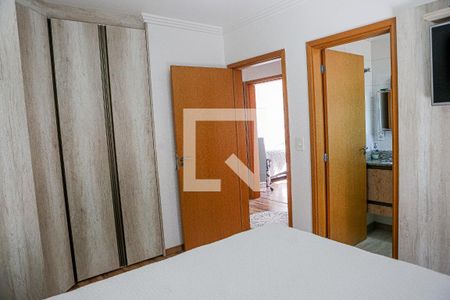 Suite  de apartamento para alugar com 3 quartos, 96m² em Vila Scarpelli, Santo André