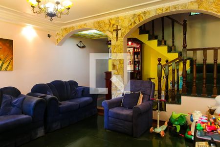 Sala de casa à venda com 3 quartos, 232m² em Parque Capuava, Santo André