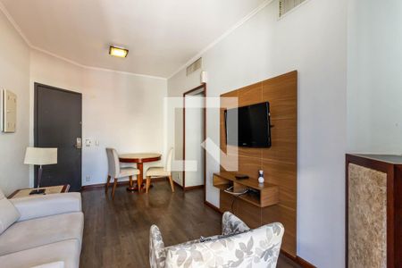 Sala de apartamento para alugar com 1 quarto, 48m² em Consolação, São Paulo