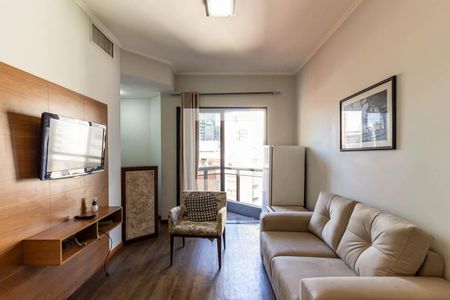 Sala de apartamento para alugar com 1 quarto, 48m² em Consolação, São Paulo