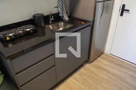 Cozinha - Armários de kitnet/studio para alugar com 1 quarto, 18m² em Perdizes, São Paulo