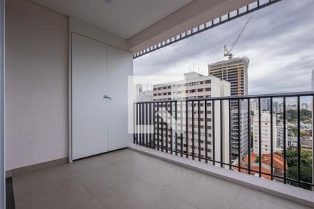 Sala/Cozinha - Varanda de apartamento para alugar com 1 quarto, 53m² em Sumaré, São Paulo