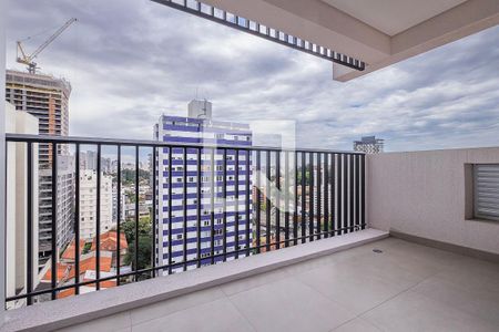 Sala/Cozinha - Varanda de apartamento para alugar com 1 quarto, 53m² em Sumaré, São Paulo