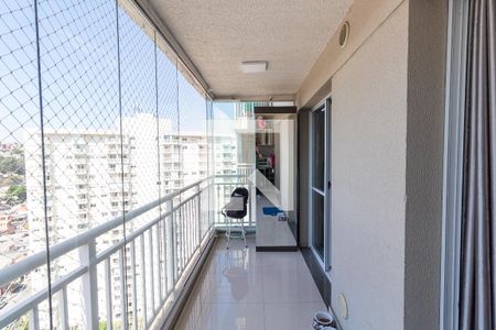 Varanda da Sala de apartamento à venda com 2 quartos, 50m² em Jardim Santa Terezinha (zona Leste), São Paulo