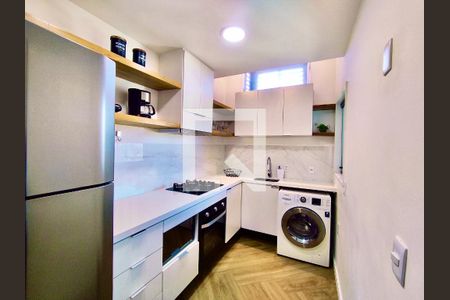 Cozinha americana de apartamento à venda com 2 quartos, 61m² em Ipanema, Rio de Janeiro