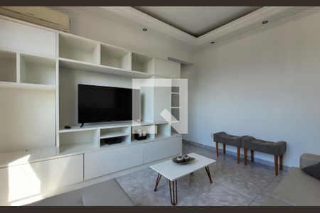 Sala de apartamento para alugar com 2 quartos, 74m² em Embaré, Santos