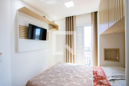 Quarto 1 de apartamento à venda com 2 quartos, 72m² em Vila Silvestre, Santo André