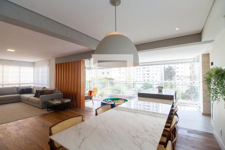 Sala de Jantar de apartamento à venda com 4 quartos, 220m² em Campo Belo, São Paulo