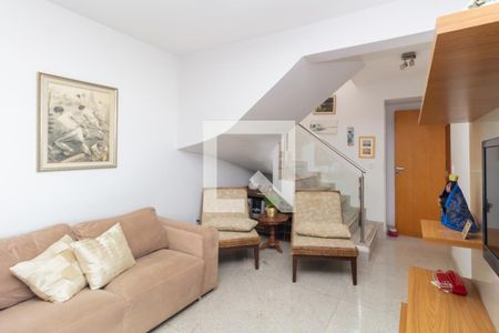 Sala de apartamento à venda com 4 quartos, 266m² em Santa Ines, Belo Horizonte
