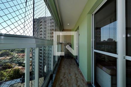 Sacada de apartamento para alugar com 3 quartos, 107m² em Vila Guiomar, Santo André