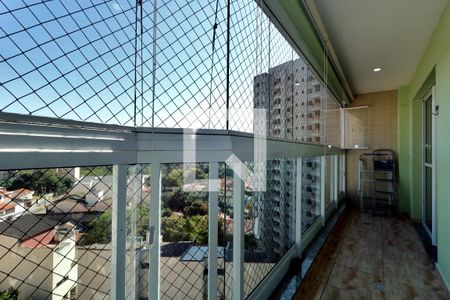 Sacada de apartamento para alugar com 3 quartos, 107m² em Vila Guiomar, Santo André