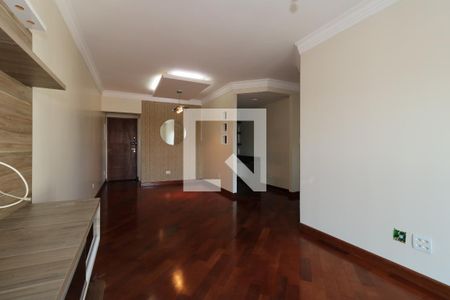 Sala de apartamento para alugar com 3 quartos, 107m² em Vila Guiomar, Santo André