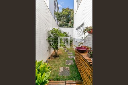 Jardim de apartamento à venda com 3 quartos, 140m² em Liberdade, Belo Horizonte