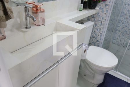 Banheiro de apartamento à venda com 1 quarto, 37m² em Presidente Altino, Osasco