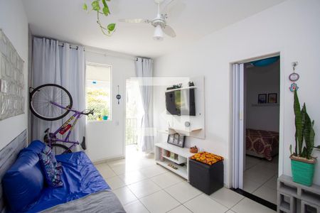 Sala de apartamento para alugar com 1 quarto, 40m² em Fonseca, Niterói