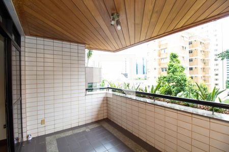 Varanda da Sala de apartamento à venda com 4 quartos, 160m² em Savassi, Belo Horizonte