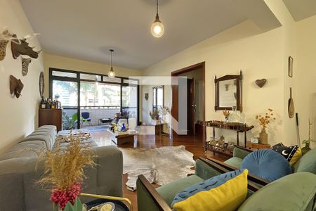 Sala de apartamento à venda com 4 quartos, 160m² em Savassi, Belo Horizonte