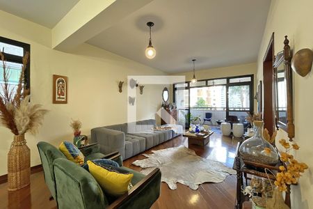 Sala de apartamento à venda com 4 quartos, 160m² em Savassi, Belo Horizonte
