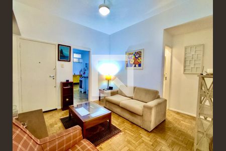 Sala de apartamento para alugar com 1 quarto, 75m² em Leblon, Rio de Janeiro