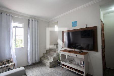 Sala 1  de apartamento à venda com 3 quartos, 120m² em Santa Monica, Belo Horizonte