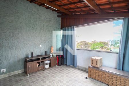 Sala 2  de apartamento à venda com 3 quartos, 120m² em Santa Monica, Belo Horizonte