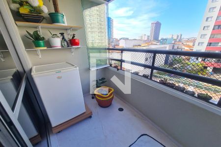 Varanda da Sala de apartamento para alugar com 2 quartos, 67m² em Vila Prudente, São Paulo