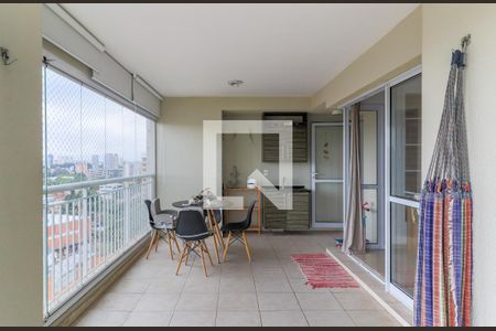Varanda da Sala de apartamento à venda com 3 quartos, 100m² em Jardim Dom Bosco, São Paulo